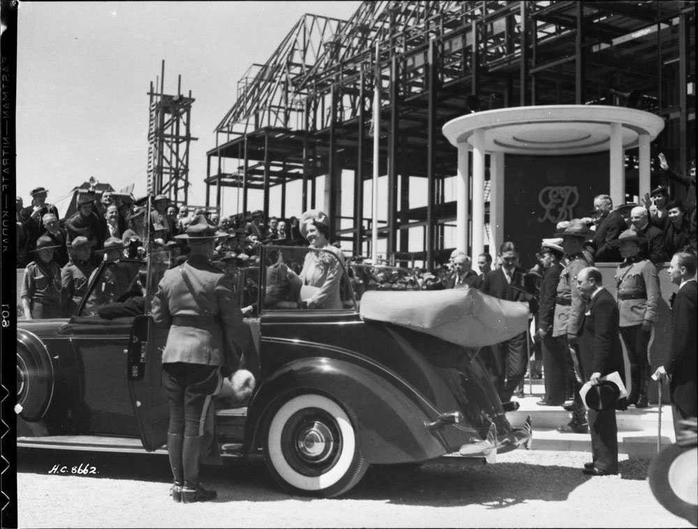 Laying of the first cornerstone for the Supreme Court of Canada